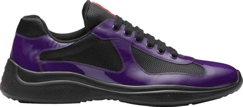 prada sneakers black orange|purple prada sneakers.